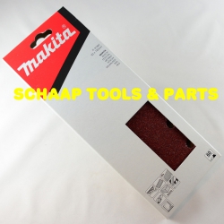 Schuurblad  93x185mm P 60 red velcro per 10 verpakt | P-31887